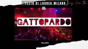 Festa di LAurea Gattopardo Milano