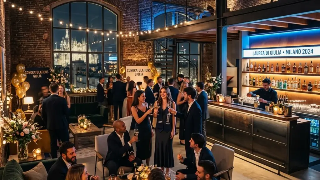 Affitto Loft per Festa di Laurea Milano
